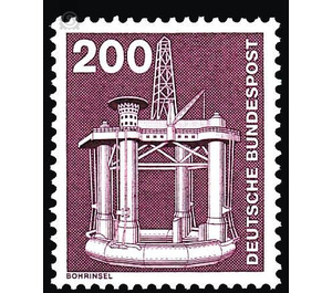 Postage stamps: industry and technology  - Germany / Federal Republic of Germany 1975 - 200 Pfennig