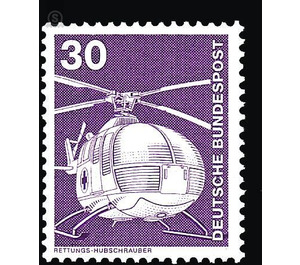 Postage stamps: industry and technology  - Germany / Federal Republic of Germany 1975 - 30 Pfennig