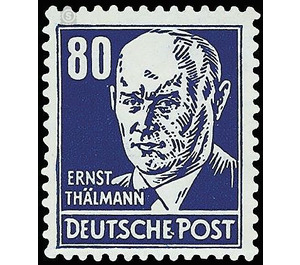 Postage stamps: personalities from politics, art and science  - Germany / German Democratic Republic 1952 - 80 Pfennig