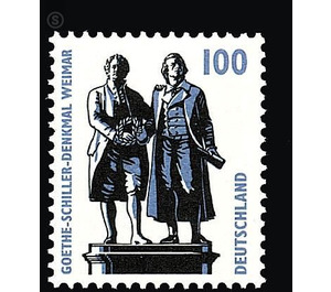 Postage stamps: Places of interest  - Germany / Federal Republic of Germany 1997 - 100 Pfennig