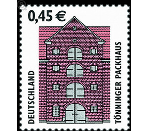 Postage stamps: Places of interest - self-Adhesive  - Germany / Federal Republic of Germany 2002 - 45 Euro Cent