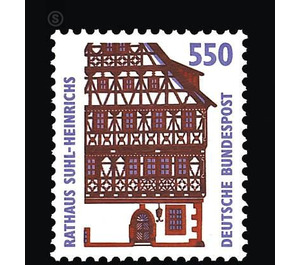 Postage stamps: sights   - Germany / Federal Republic of Germany 1994 - 550 Pfennig