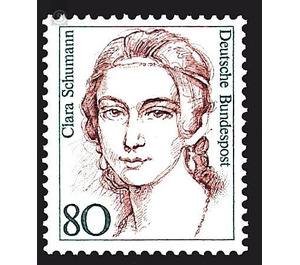 Postage stamps: Women of German History  - Germany / Federal Republic of Germany 1986 - 80 Pfennig