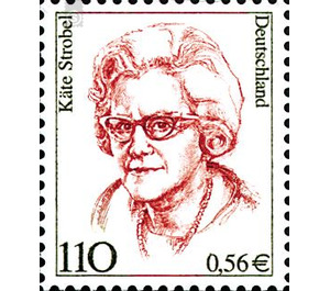 postage stamps: Women of German History  - Germany / Federal Republic of Germany 2000 - 110 Pfennig
