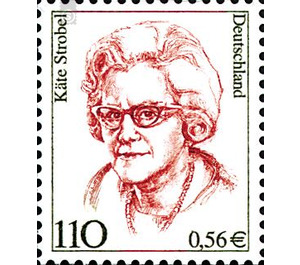 postage stamps: Women of German History  - Germany / Federal Republic of Germany 2000 - 110 Pfennig