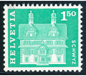 Postal History - Buildings  - Switzerland 1960 - 150 Rappen