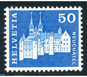 Postal History - Castle  - Switzerland 1968 - 50 Rappen