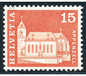 Postal History - Church  - Switzerland 1968 - 15 Rappen