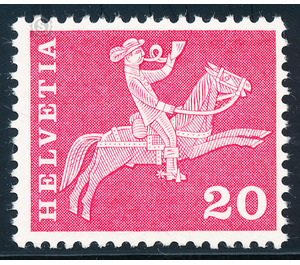 postal history  - Switzerland 1960 - 20 Rappen