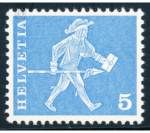 postal history  - Switzerland 1960 - 5 Rappen
