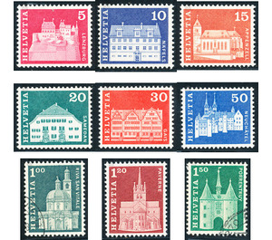 Postal History - Tor  - Switzerland 1968 Set