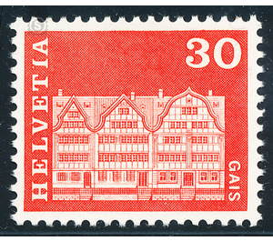 Postal History - Village Square  - Switzerland 1968 - 30 Rappen