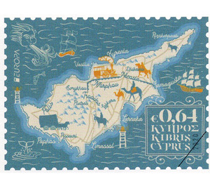 Postal Routes - Cyprus 2020 - 0.64