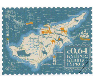 Postal Routes - Cyprus 2020 - 0.64