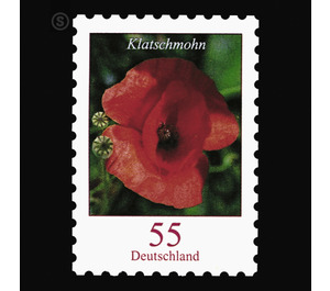 Postal stamp: flowers - self-adhesive - Germany / Federal Republic of Germany 2005 - 55 Euro Cent