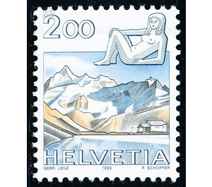 Postal stamp - Virgo  - Switzerland 1983 - 200 Rappen