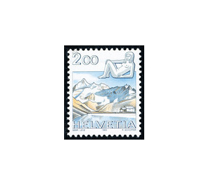 Postal stamp - Virgo  - Switzerland 1983 Set