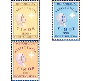 Postal Tax - Timor 1970 Set