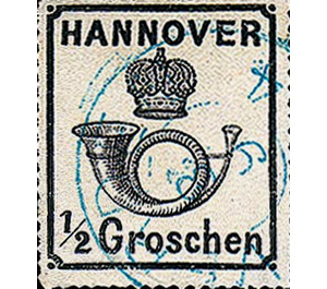 Posthorn - Germany / Old German States / Hannover 1864