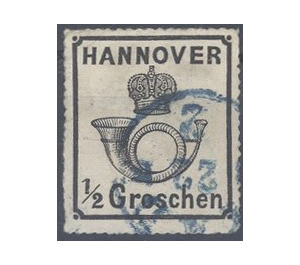 Posthorn - Germany / Old German States / Hannover 1864