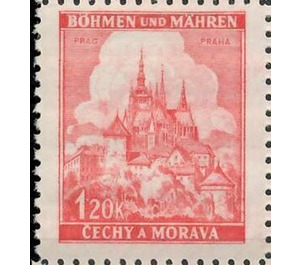 Prag / Praha - Germany / Old German States / Bohemia and Moravia 1942 - 1.20