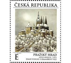 Prague Castle In Winter - Czech Republic (Czechia) 2019