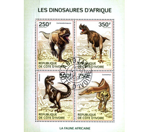 Prehistoric Animals - West Africa / Ivory Coast 2014