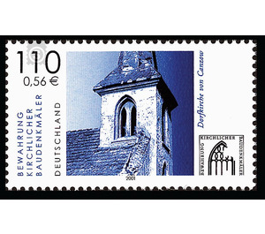 Preservation of ecclesiastical monuments  - Germany / Federal Republic of Germany 2001 - 110 Pfennig