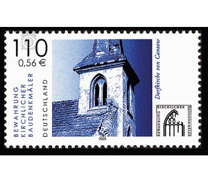Preservation of ecclesiastical monuments  - Germany / Federal Republic of Germany 2001 - 110 Pfennig