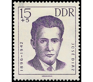 Preservation of the national memorials and memorials: anti-fascists, concentration camp victims  - Germany / German Democratic Republic 1962 - 15 Pfennig