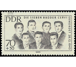 Preservation of the national memorials and memorials: anti-fascists, concentration camp victims  - Germany / German Democratic Republic 1962 - 70 Pfennig