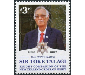 Prime Minister Sir Toke Talagi - Polynesia / Niue 2017 - 3.40