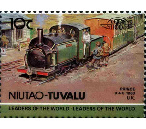 Prince 0-4-0 1863 UK - Polynesia / Tuvalu, Niutao 1984