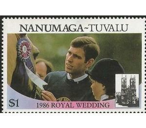 Prince Andrew - Polynesia / Tuvalu, Nanumaga 1986