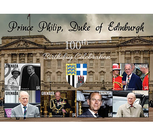 Prince Philip, Duke Of Edinburgh, Birth Centenary - Caribbean / Grenada 2021