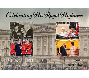 Prince Philip, Duke of Edinburgh, Birth Centenary - Caribbean / Saint Vincent and The Grenadines 2021