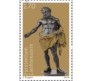 Princely Treasures: Sculptures of Antico, Herkules with a Lion's Skin - Series: Princely Treasures  - Liechtenstein 2019 - 170 Rappen