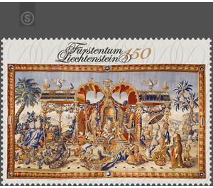 Princely treasures: Tapestries - Audience with the Emperor of China”  - Liechtenstein 2018 - 150 Rappen