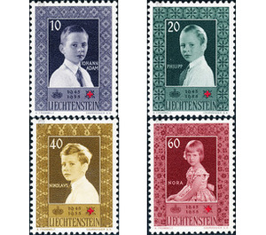 Princes and princesses  - Liechtenstein 1955 Set