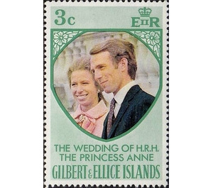 Princess Anne, Mark Phillips - Micronesia / Gilbert and Ellice Islands 1973 - 3
