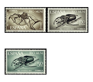 Pro-Children 1965 - Central Africa / Equatorial Guinea  / Rio Muni 1965 Set