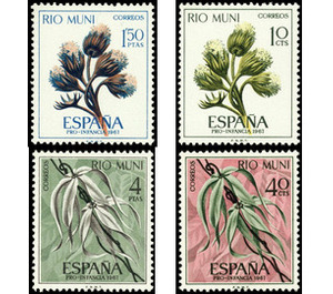 Pro-Children 1967 - Central Africa / Equatorial Guinea  / Rio Muni 1967 Set