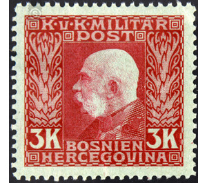 profile  - Austria / k.u.k. monarchy / Bosnia Herzegovina 1912 - 3 Krone
