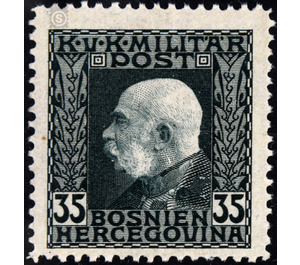 profile  - Austria / k.u.k. monarchy / Bosnia Herzegovina 1912 - 35 Heller