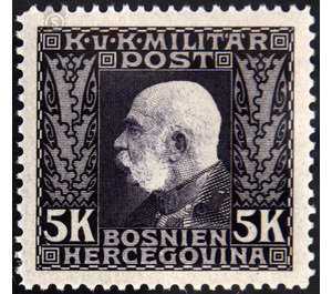 profile  - Austria / k.u.k. monarchy / Bosnia Herzegovina 1912 - 5 Krone