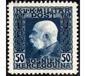 profile  - Austria / k.u.k. monarchy / Bosnia Herzegovina 1912 - 50 Heller