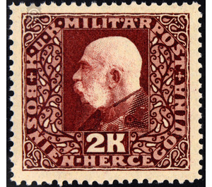 profile  - Austria / k.u.k. monarchy / Bosnia Herzegovina 1916 - 2 Krone