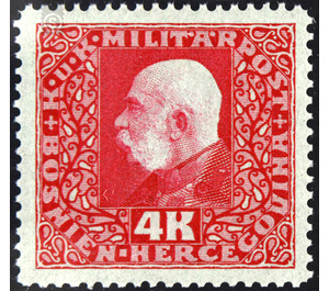 profile  - Austria / k.u.k. monarchy / Bosnia Herzegovina 1916 - 4 Krone