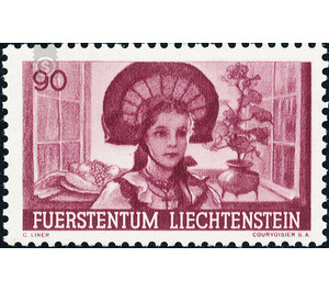 Promotion of agriculture  - Liechtenstein 1941 - 90 Rappen