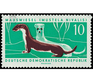 Protected animals  - Germany / German Democratic Republic 1962 - 10 Pfennig